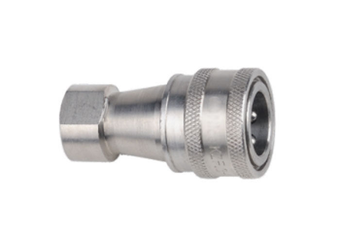 ISO7241B SS Open-Sloten type Hydraulische snelkoppeling BSP-draad