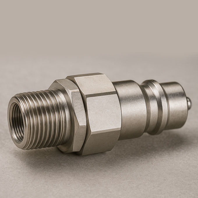Duurzame hydraulische snelkoppelingen van koolstofstaal Iso-serie Iso-7241-A Merkuitwisseling