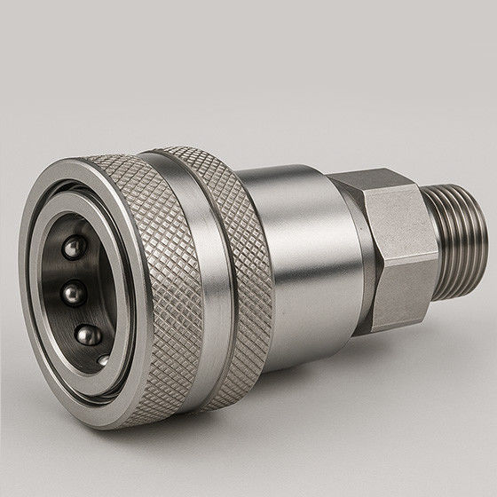 Duurzame hydraulische snelkoppelingen van koolstofstaal Iso-serie Iso-7241-A Merkuitwisseling