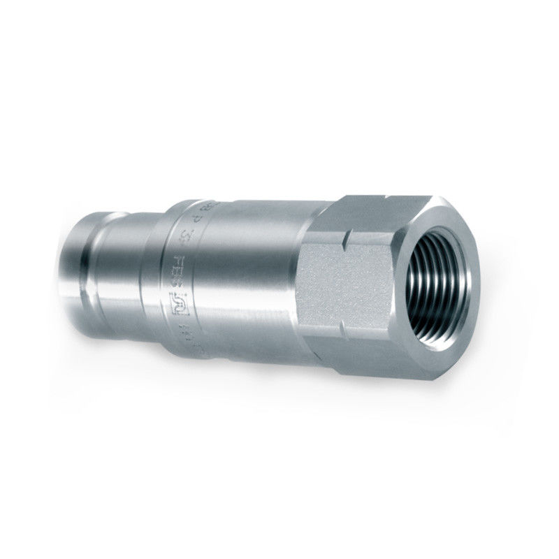316L roestvrij staal Hydraulische snelkoppelingen Iso serie Iso 16028-Cb-Sp-6fn-Db