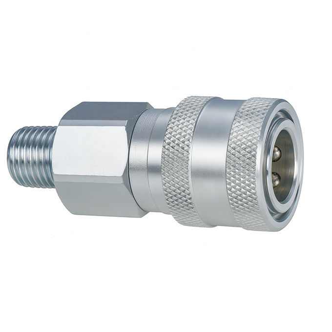 Cb-sp-10m-3-iso-7241-a Hydraulische snelkoppeling voor een temperatuurbereik van -20 °C tot 120 °C