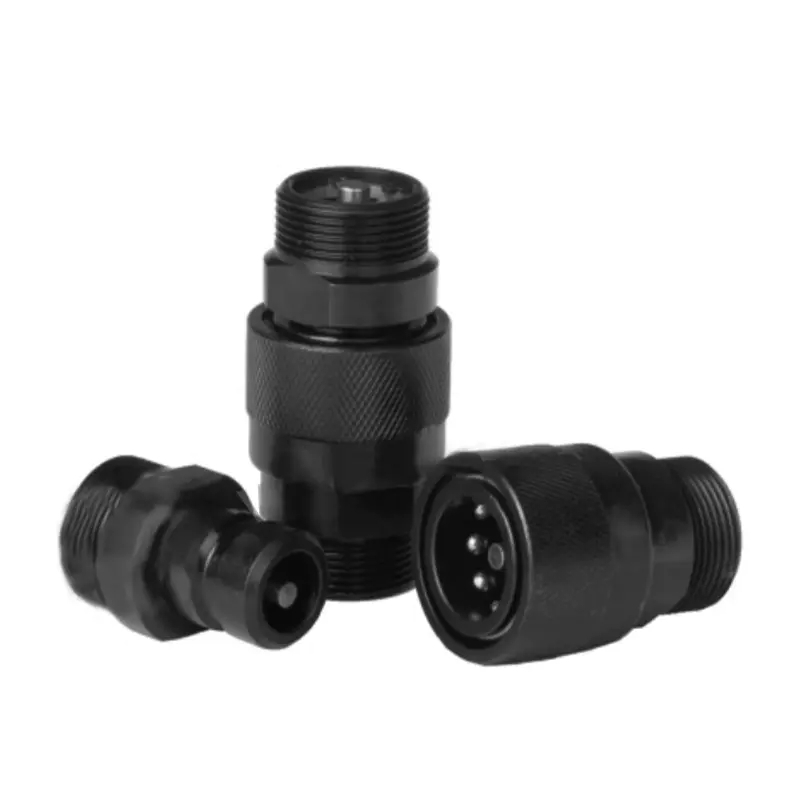 CB-Q/ZB275 Schroefdraad-vergrendelde Hydraulische Snelkoppeling – Handmatige Push-Pull voor Lage-Druk Toepassingen