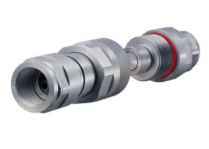 Threaded Flat-Face Couplings – Screw-Lock, Carbon Steel, Connect Under Pressure (300-450 bar)
